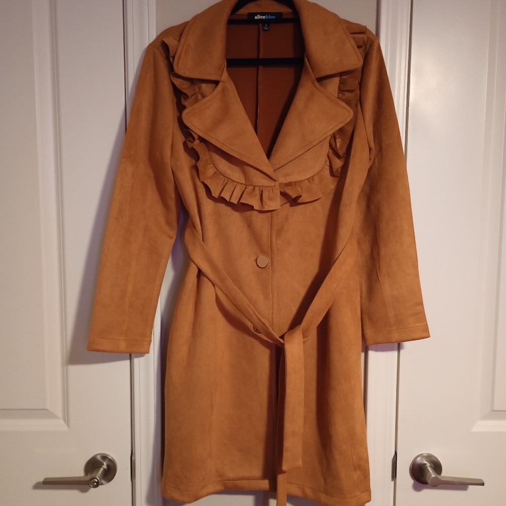 Apricot Colored Lightweight Women's Coat